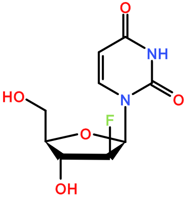 (图片) MC095398 2'-Fluoro-2'-deoxy-arabinofuranosyl-uridine